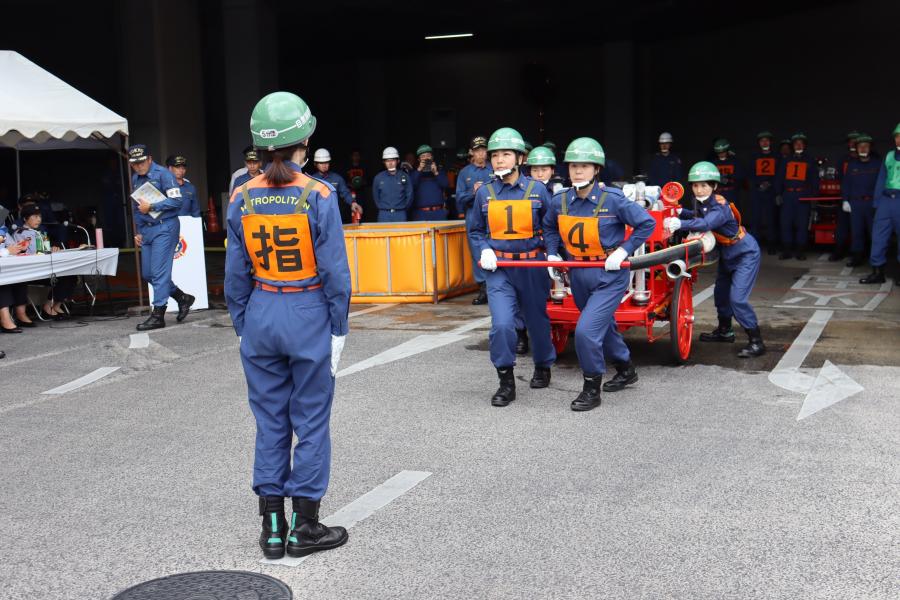 2024 操法大会_第5分団（準優勝分団）女性チーム