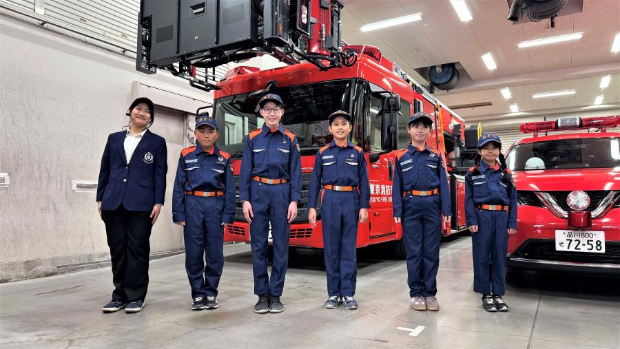 目黒消防少年団_整列