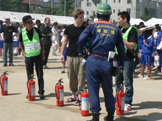 総合防災訓練の写真