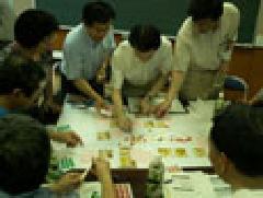 懇談会の様子の写真