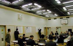 懇談会の様子の写真