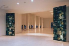 色ガラスブロックの写真