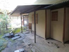 土庇、深草たたき土間、塵穴