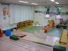 子育てふれあいひろばの会場の写真