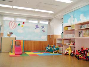 幼児遊戯室の写真