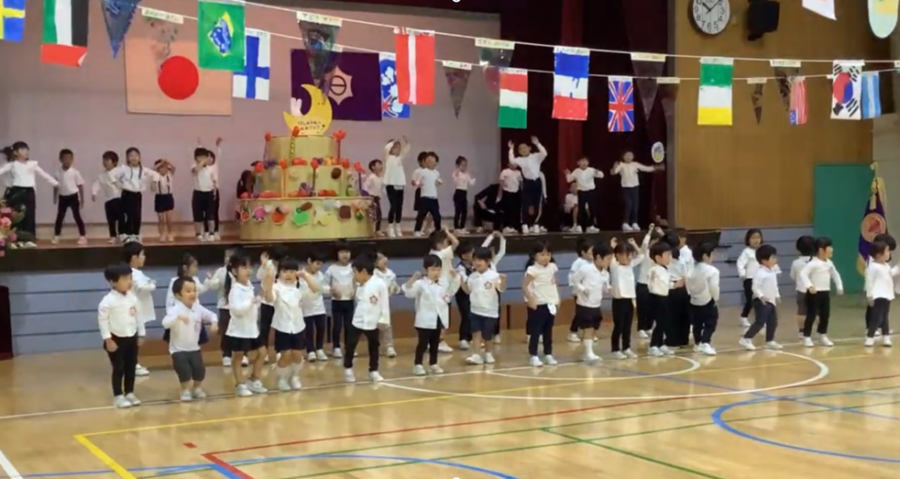 「10周年記念式典」開園10周年をみんなでお祝い