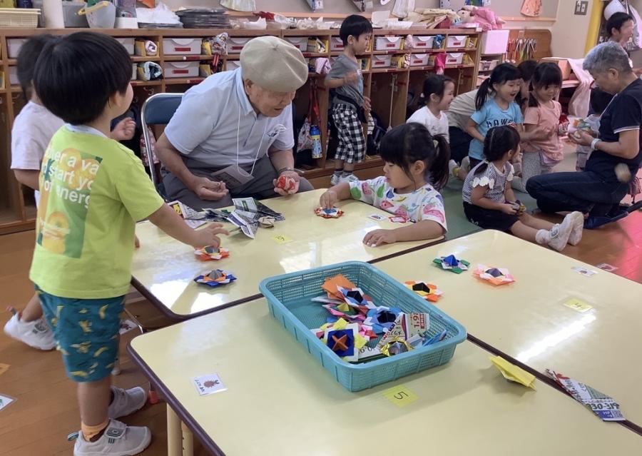 地域との交流（お月見の会）