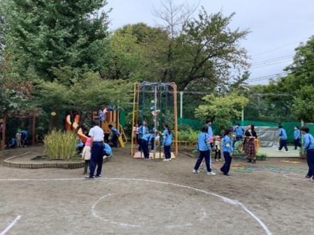 中学生との交流