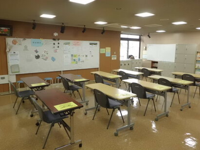目黒本町社会教育館ロビー内の写真