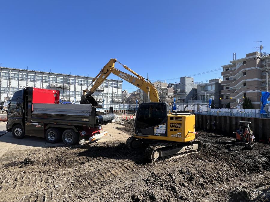 向原小建替えの様子（R8.2）その2