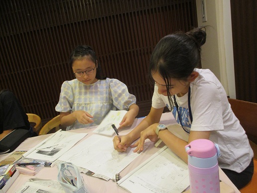 とうろう作り・インタビューの練習1