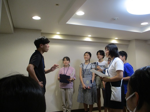 とうろう作り・インタビューの練習4