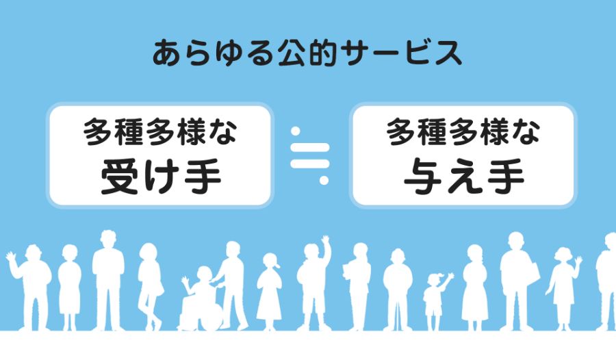 あらゆる公的サービスの図解