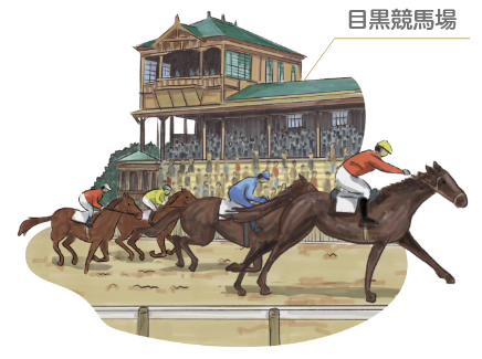 目黒競馬場の様子